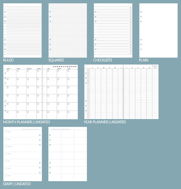 undefined «Органайзер Filofax Clipbook A5 Patterns Marble (145001)», бренда Filofax - фото №5 - миниатюра