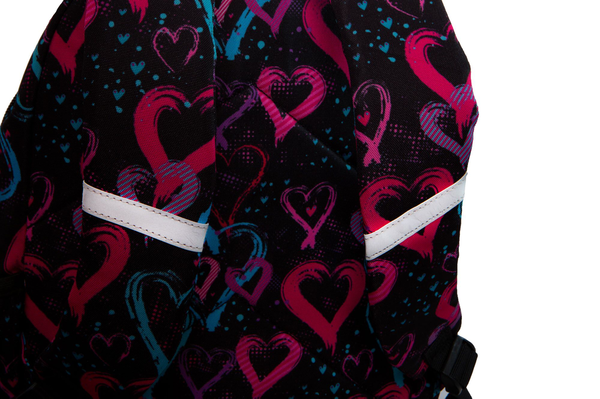  «Рюкзак CoolPack Mini Kid's Drawing hearts 18 л (B27038)», бренду CoolPack - фото №1