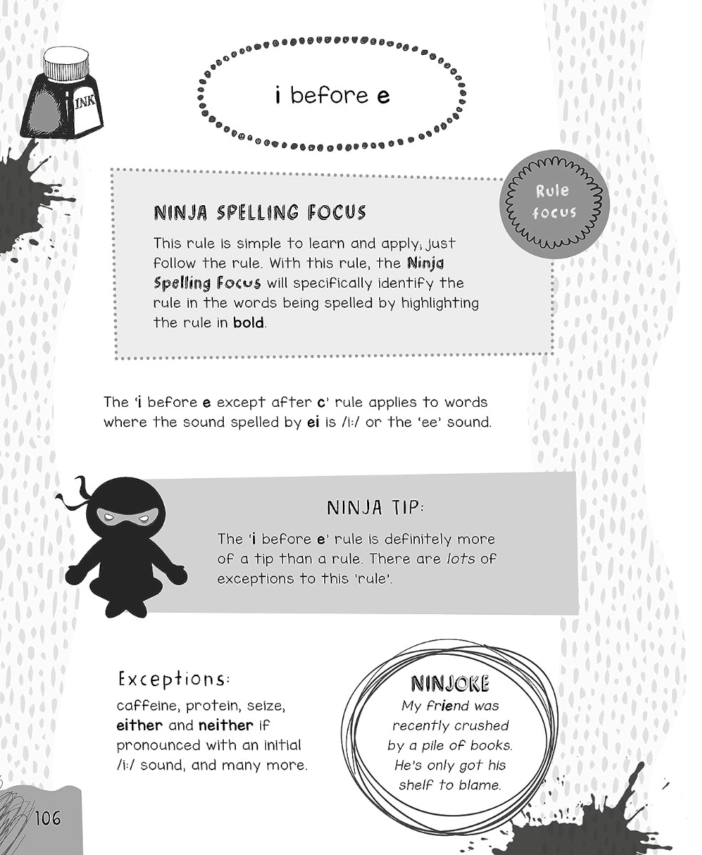 [object Object] «Spell Like a Ninja. Top tips, rules and remedies to supercharge your spelling», автор Ендрю Дженнінгс - фото №3 - мініатюра