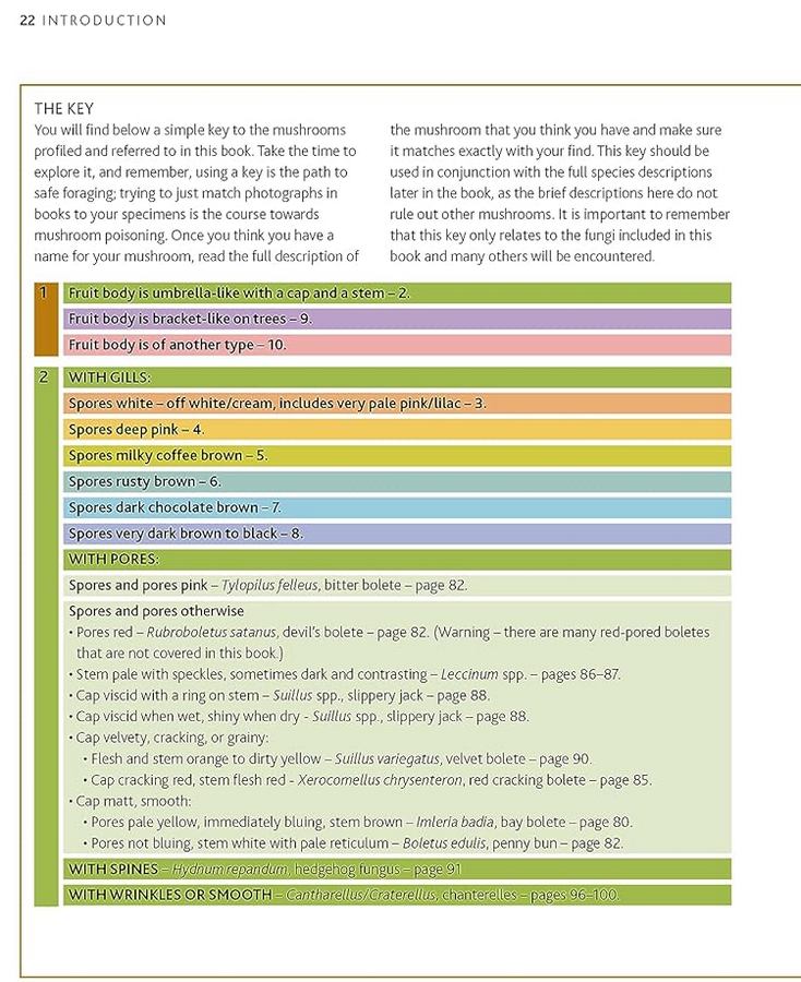 [object Object] «The Mushroom Guide & Identifer: An expert manual for identifying, picking and using edible wild mushrooms found in the British Isles», автор Невілл Кілкенні - фото №6 - мініатюра