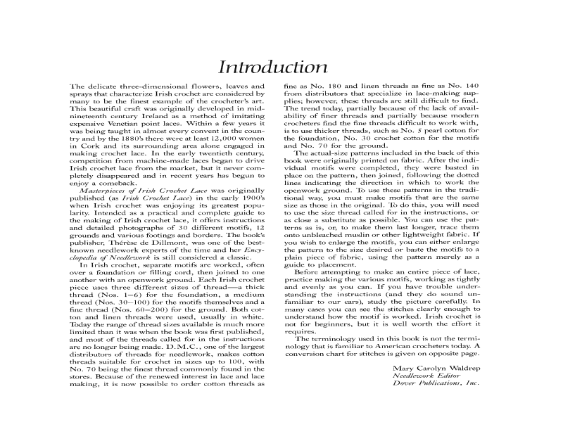[object Object] «Masterpieces of Irish Crochet Lace: Techniques, Patterns, Instructions», авторов М. Дигби Уайатт, Тереза де Дильмонт - фото №4 - миниатюра