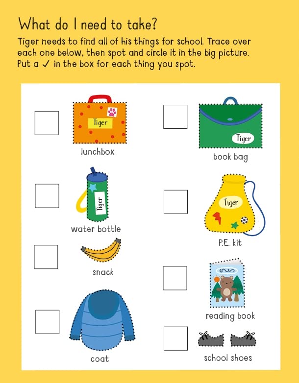 [object Object] «Starting School Activity Book», автор Джессіка Грінвелл - фото №3 - мініатюра