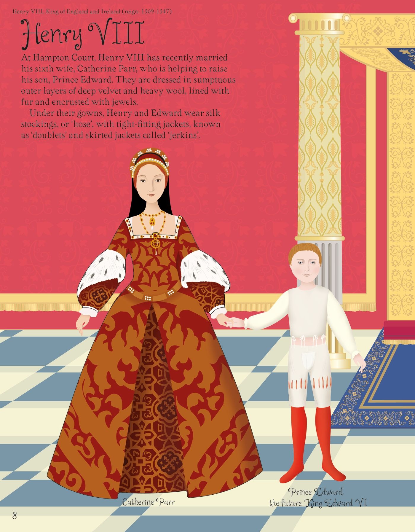[object Object] «Sticker Kings & Queens», авторов Анна Миллард, Рут Брокльхерст, Кимберли Кинлох - фото №2 - миниатюра