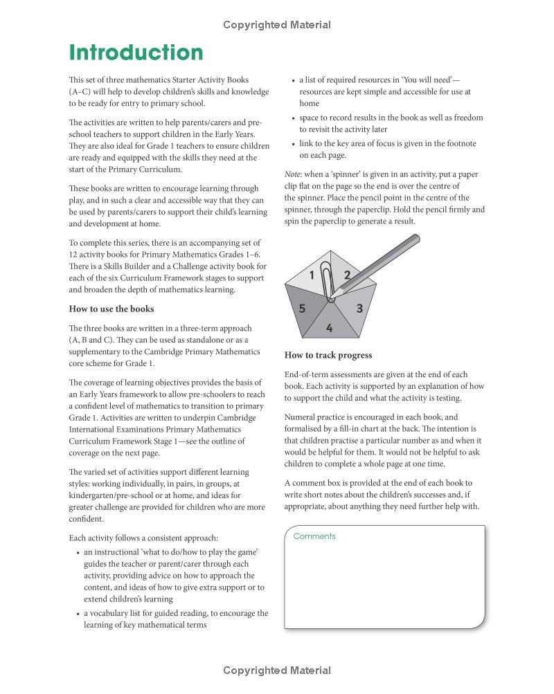 [object Object] «Cambridge Primary Mathematics. Starter Activity Book B», авторів Черрі Мозлі, Джанет Ріс - фото №5 - мініатюра