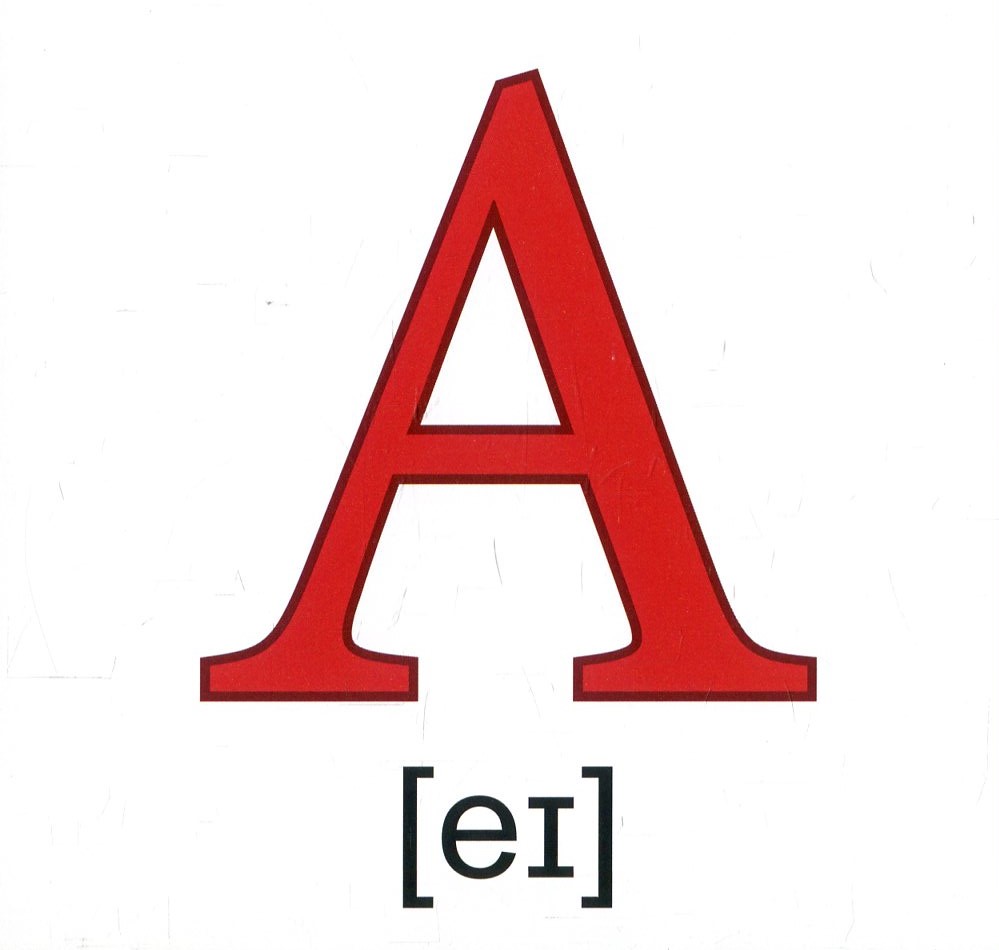 [object Object] «English Alphabet / Англійська абетка. 26 двосторонніх карток» - фото №2 - миниатюра