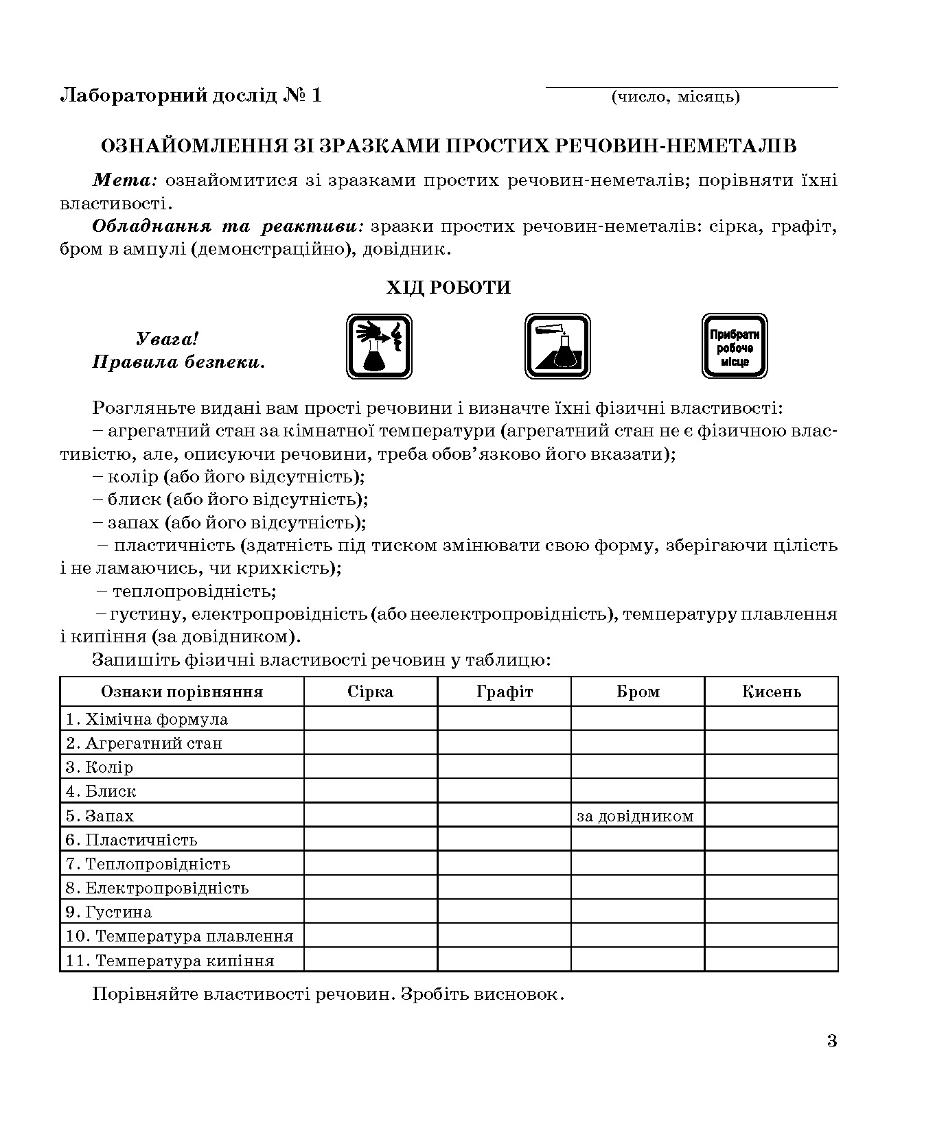 Зошит для лабораторних дослідів і практичних робіт. 10 клас. Рівень стандарту — фото 3