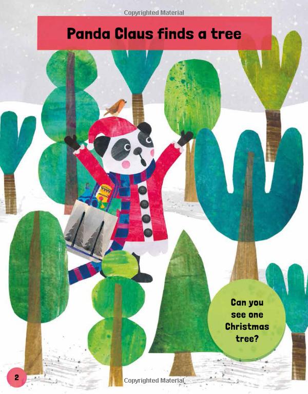 [object Object] «Panda Claus Christmas 123. Activity and Sticker Book» - фото №2 - миниатюра