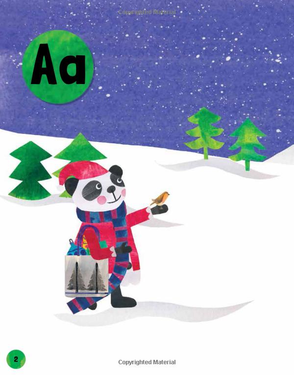 [object Object] «Panda Claus Christmas ABC. Activity and Sticker Book» - фото №2 - миниатюра