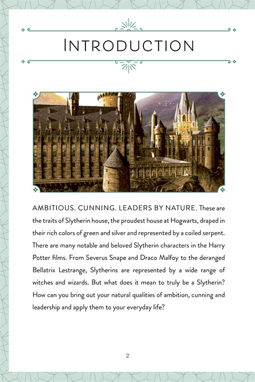 [object Object] «Harry Potter. Ambition. A guided journal for embracing your inner Slytherin» - фото №2 - миниатюра