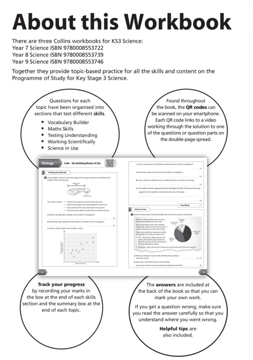 [object Object] «KS3 Science Year 7 Workbook» - фото №2 - миниатюра