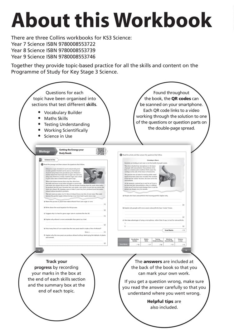 [object Object] «KS3 Science Year 8 Workbook» - фото №2 - миниатюра
