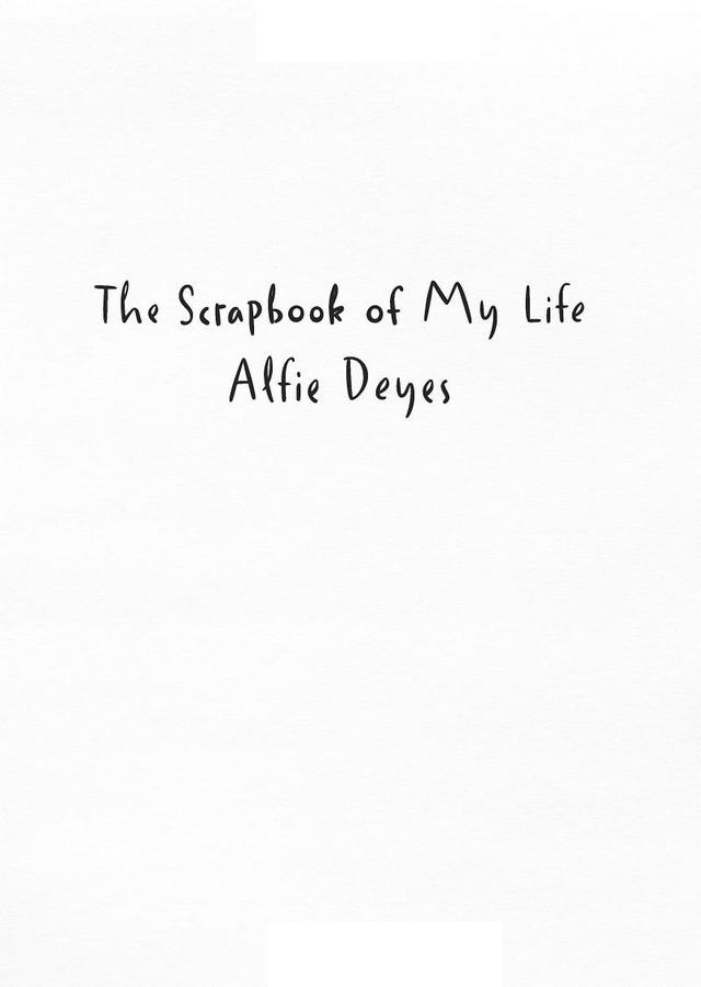 Книга «The Scrapbook of My Life», автора Альфі Дейс - фото №1