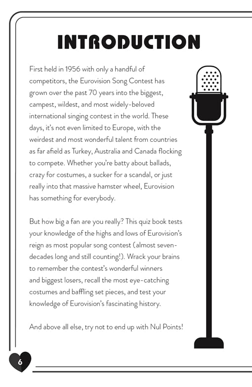 [object Object] «Nul Points: The Unofficial Eurovision Quiz Book», автор Сьюзи Рэй - фото №2 - миниатюра