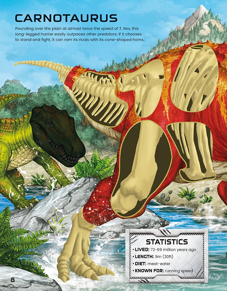 [object Object] «Build Your Own T. Rex and Other Dinosaurs. Sticker Book», автор Сем Сміт - фото №2 - мініатюра