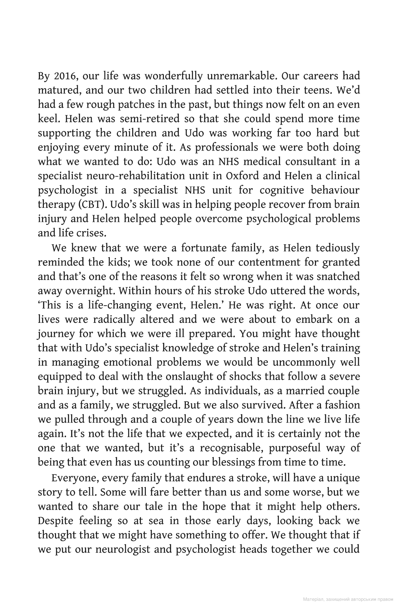[object Object] «Surviving Stroke. The Story of a Neurologist and His Family», авторов Хелен Кеннерли, Удо Кишка - фото №2 - миниатюра