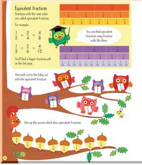 [object Object] «Fractions and Decimals Activity Book», автор Рози Хор - фото №2 - миниатюра