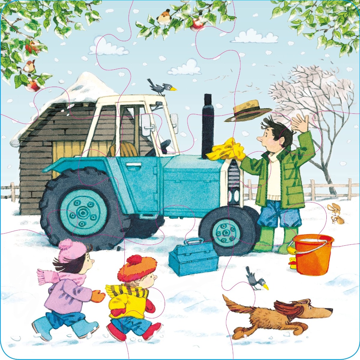 [object Object] «Poppy and Sam's Book and 3 Jigsaws. Tractors», автор Хизер Эмери - фото №3 - миниатюра