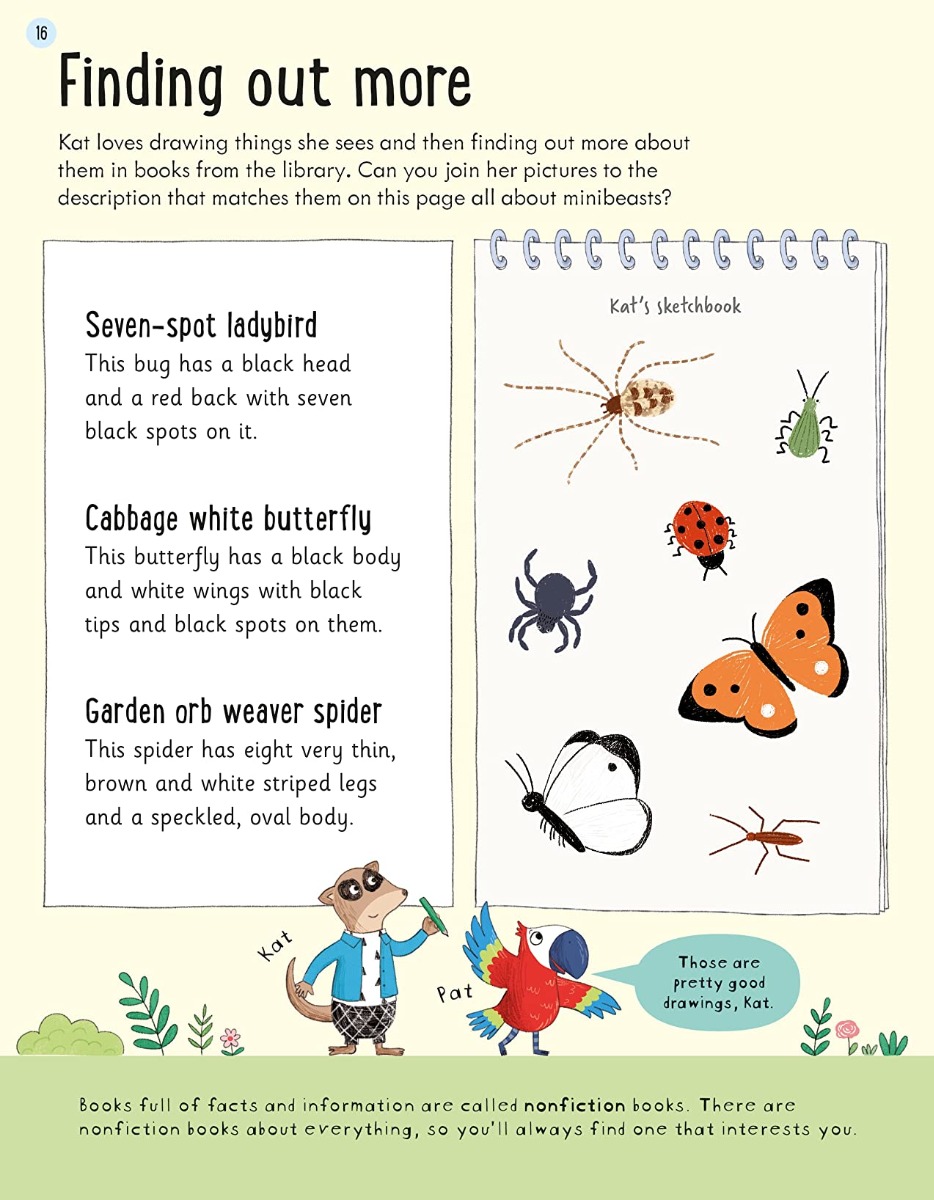 [object Object] «Usborne Workbooks Comprehension 7-8», автор Кэролайн Янг - фото №2 - миниатюра