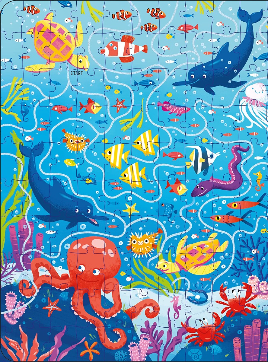 [object Object] «Book and Jigsaw Under the Sea Maze», автор Сэм Смит - фото №2 - миниатюра