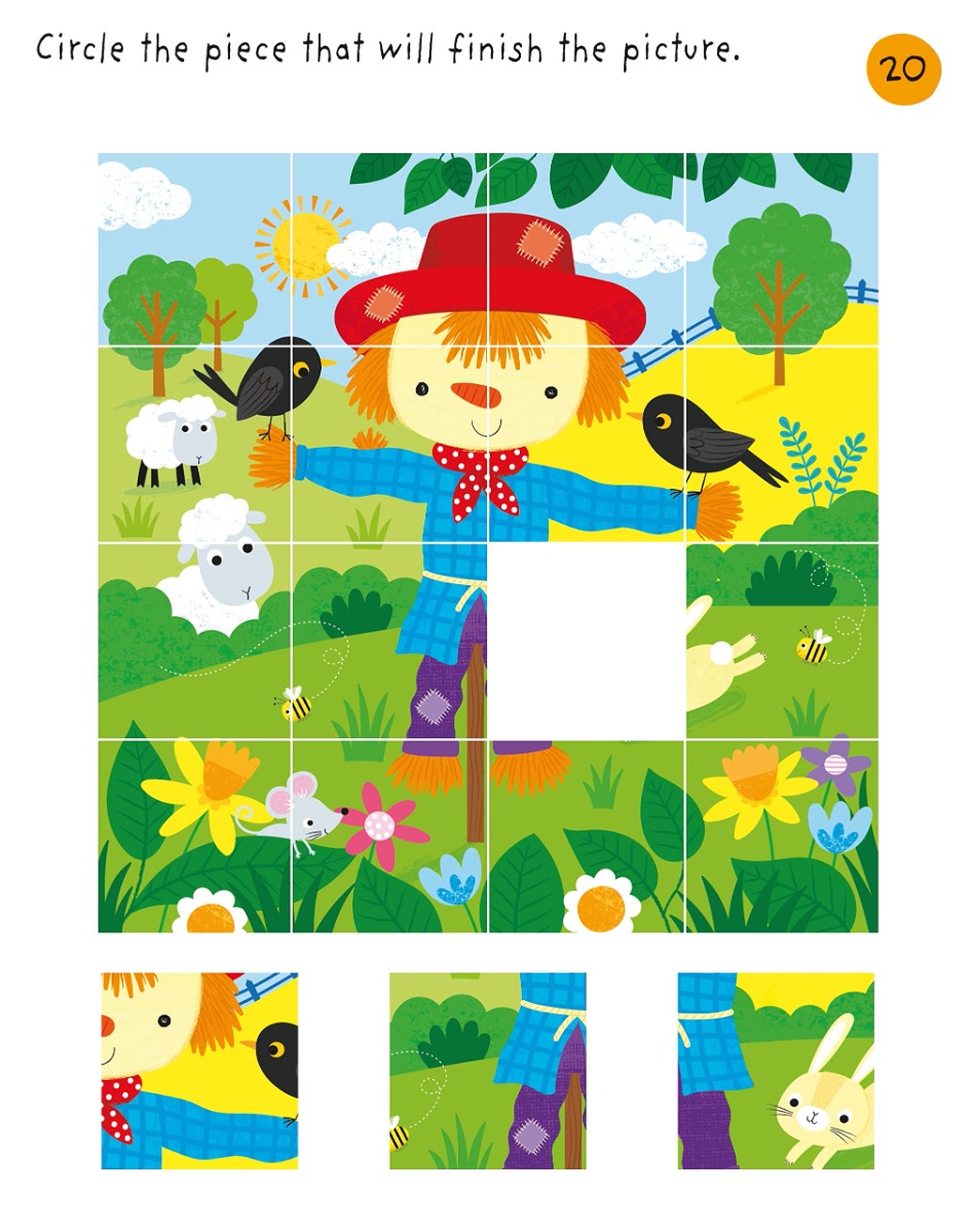 [object Object] «Little Children's Farm Puzzles», автор Кирстин Робсон - фото №2 - миниатюра