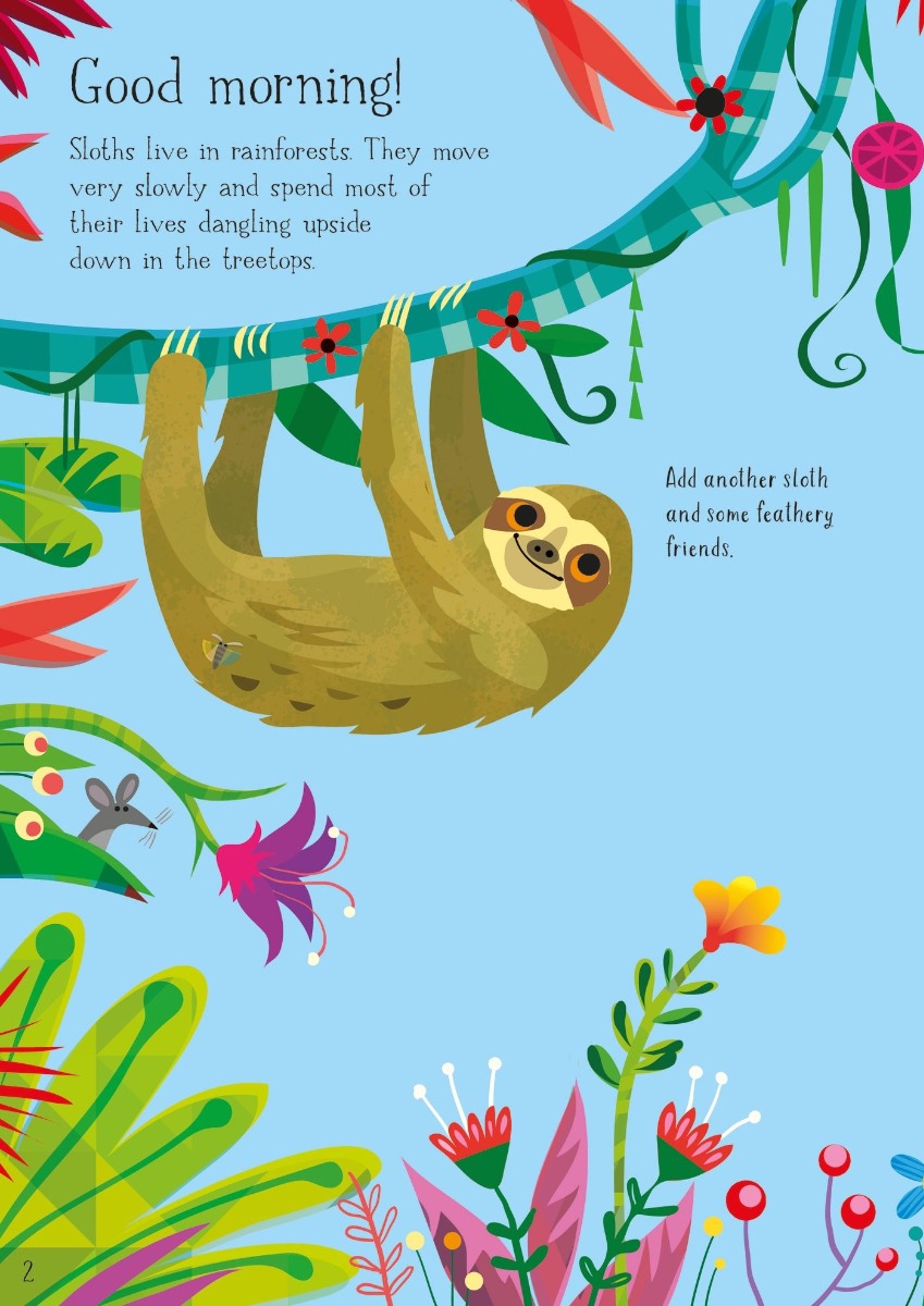 [object Object] «Little First Stickers Sloths», автор Кірстін Робсон - фото №2 - мініатюра