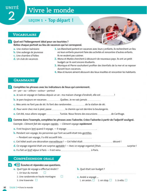 [object Object] «Odyssee: Cahier d'activites B1 + Audio en ligne», авторів Емілі Бухер, Амелі Бріто - фото №2 - мініатюра