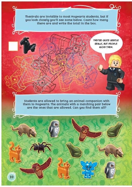 [object Object] «A Magical Bond Activity Book (with Luna Lovegood™ minifigure and Thestral mini-build)» - фото №2 - мініатюра