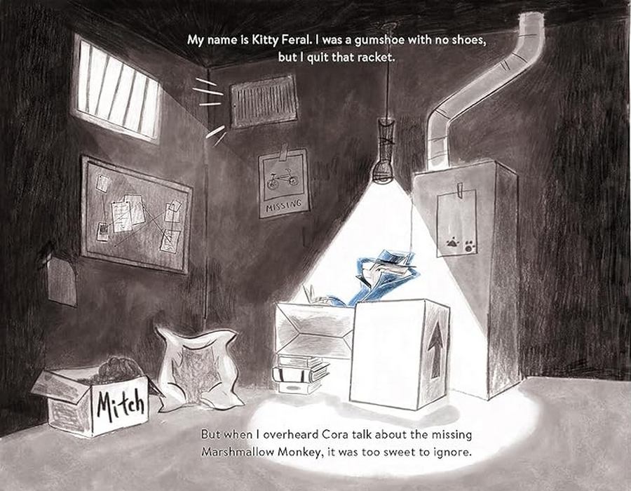 [object Object] «Kid Noir. Kitty Feral and the Case of the Marshmallow Monkey», авторов Эдди Мюллер, Джессика Шмидт - фото №5 - миниатюра