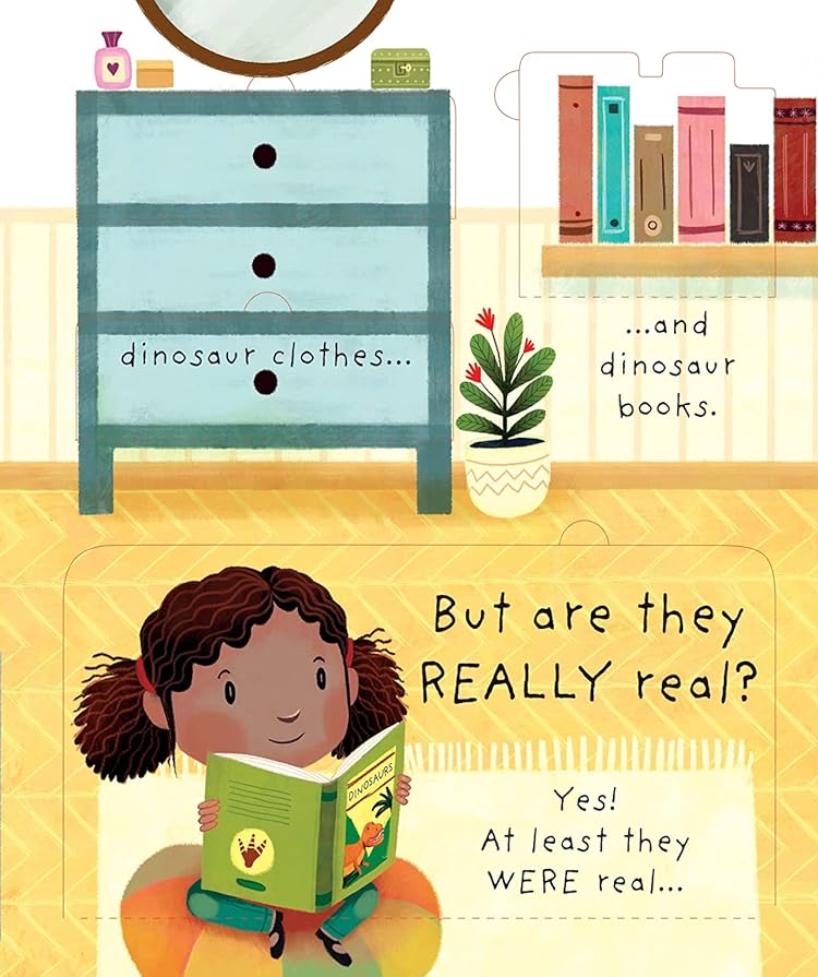 [object Object] «Very First Lift-the-Flap Questions and Answers. Are Dinosaurs Real?», автор Кэйти Дэйнс - фото №3 - миниатюра