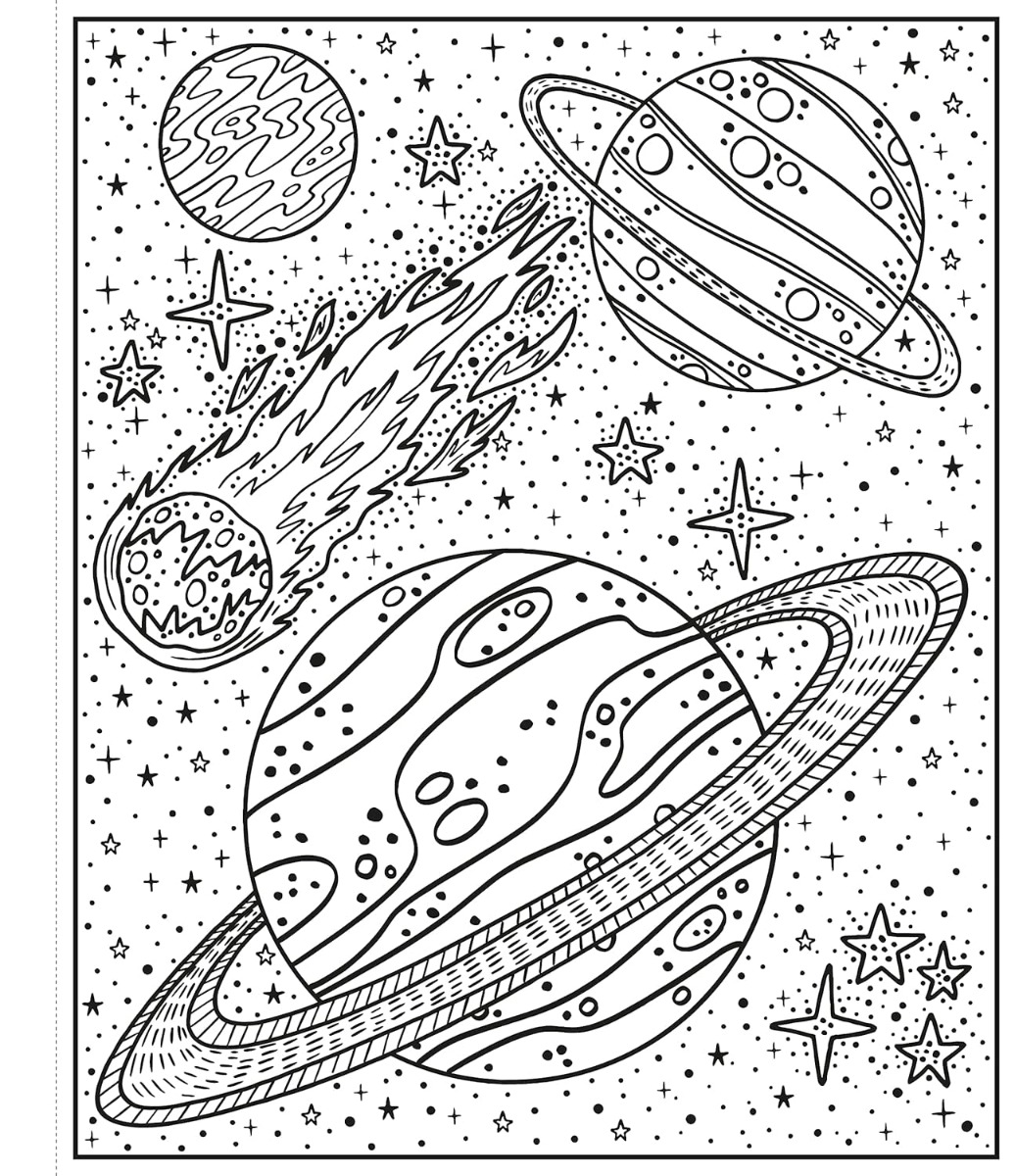 [object Object] «Space. Magic Painting Book», автор Эбигейл Уитли - фото №3 - миниатюра