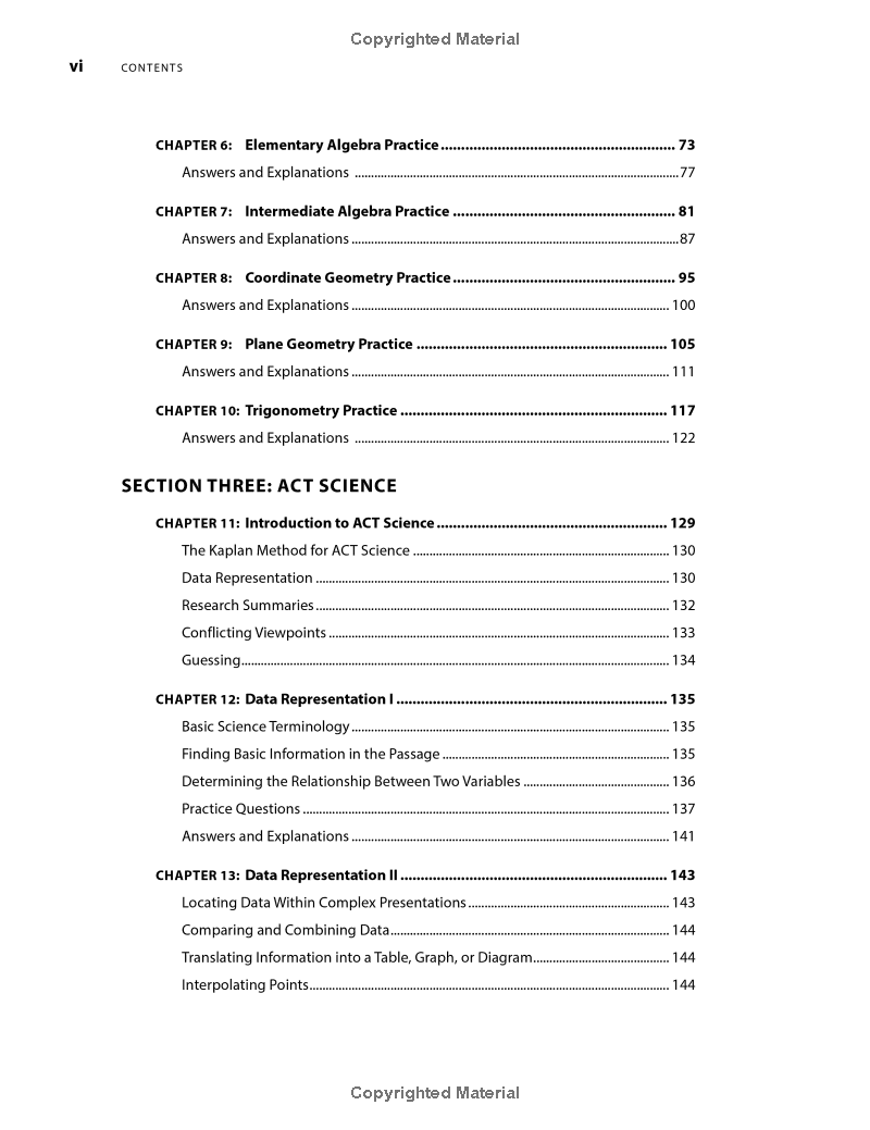 [object Object] «ACT Math & Science Prep. Includes 500+ Practice Questions» - фото №3 - миниатюра