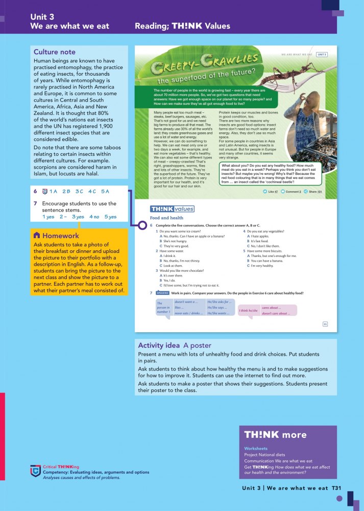 [object Object] «Think. Level 1. Teacher's Book with Digital Pack (British English)», автор Золтан Резмювес - фото №3 - мініатюра
