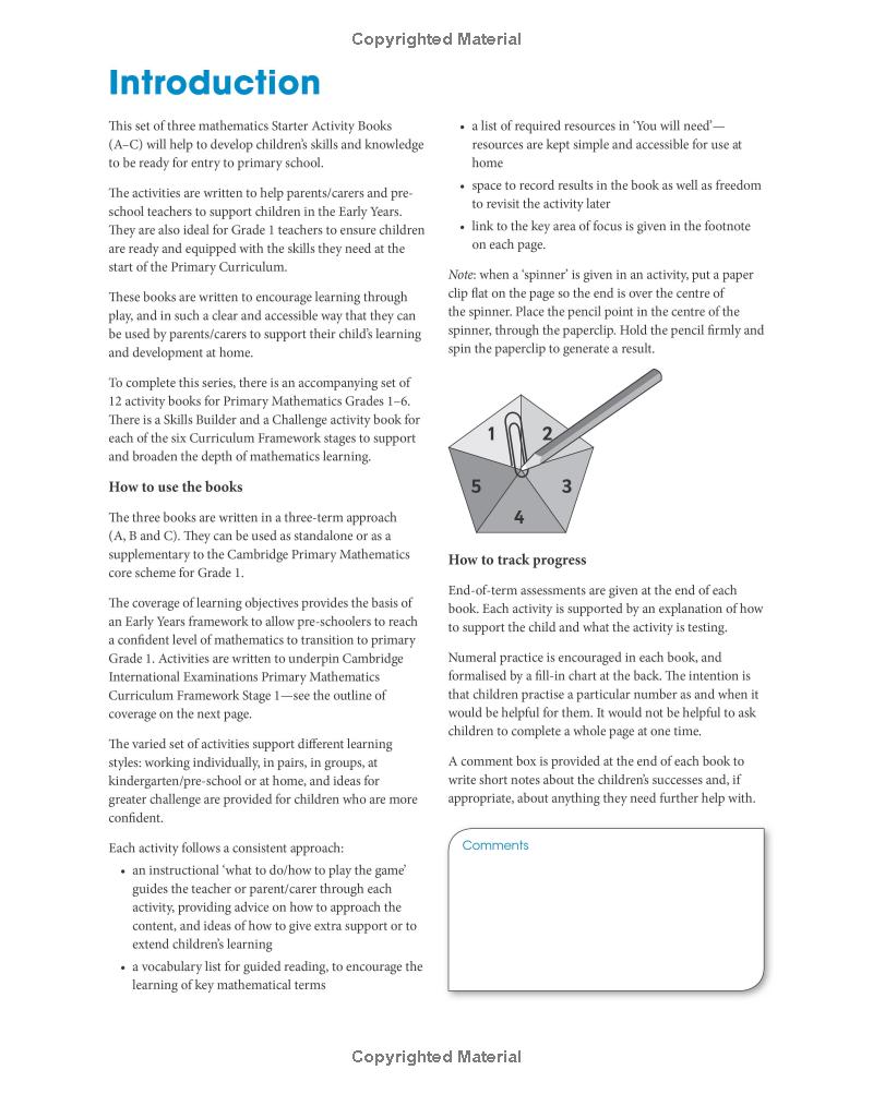 [object Object] «Cambridge Primary Mathematics. Starter Activity Book A», авторів Черрі Мозлі, Джанет Ріс - фото №5 - мініатюра