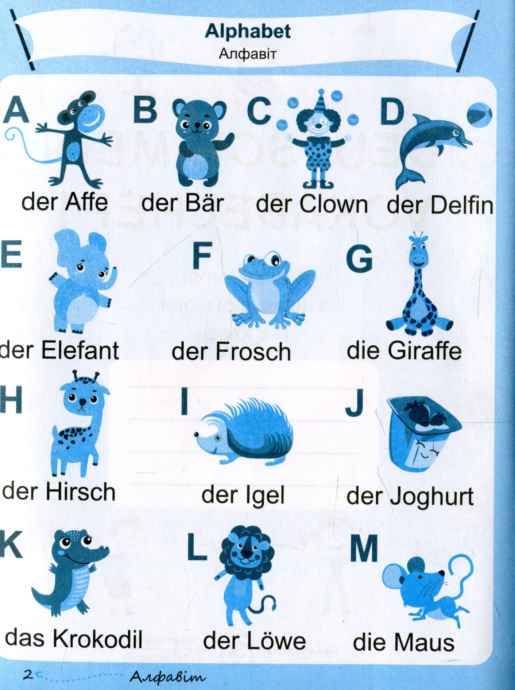 Deutsch Mein Vokabelheft. Мій словник з німецької мови. 1-4 класи — фото 4