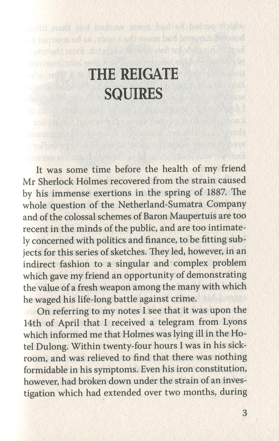 The Memoirs of Sherlock Holmes. The Final Problem and Other Stories — фото 7