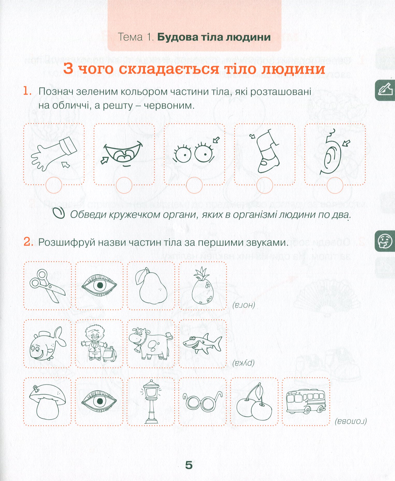 Хочемо бути здоровими! Зошит з основ здоров’я для дошкільнят (старший дошкільний вік) — фото 4