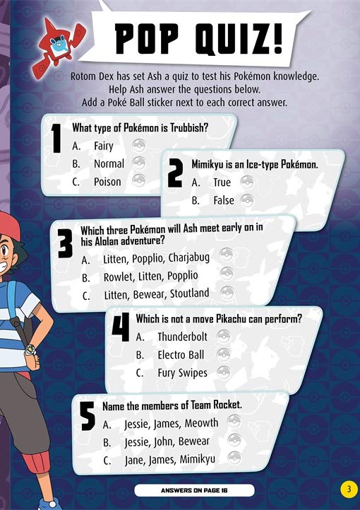 [object Object] «Official Pokemon Spooky Sticker Book» - фото №3 - миниатюра
