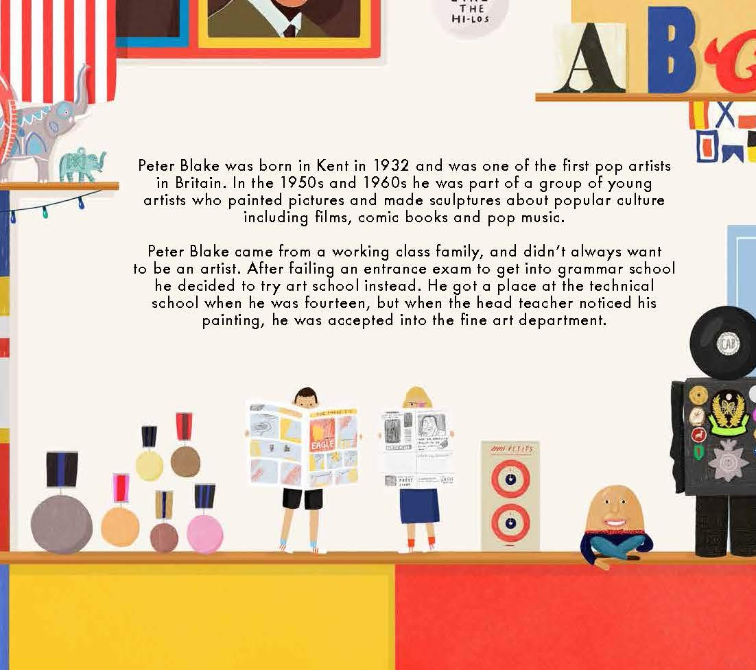 [object Object] «Meet the Artist. Peter Blake», автор Роуз Блэк - фото №3 - миниатюра