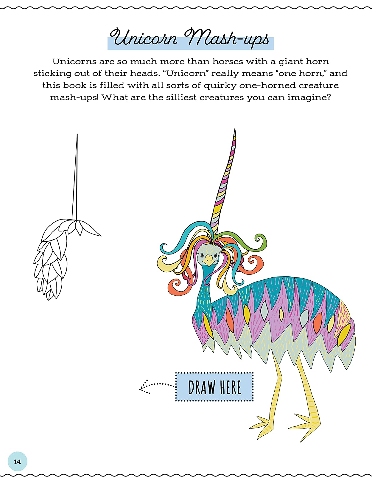 [object Object] «Create & Color. Unique Horns and Unicorns. Volume 2» - фото №3 - миниатюра