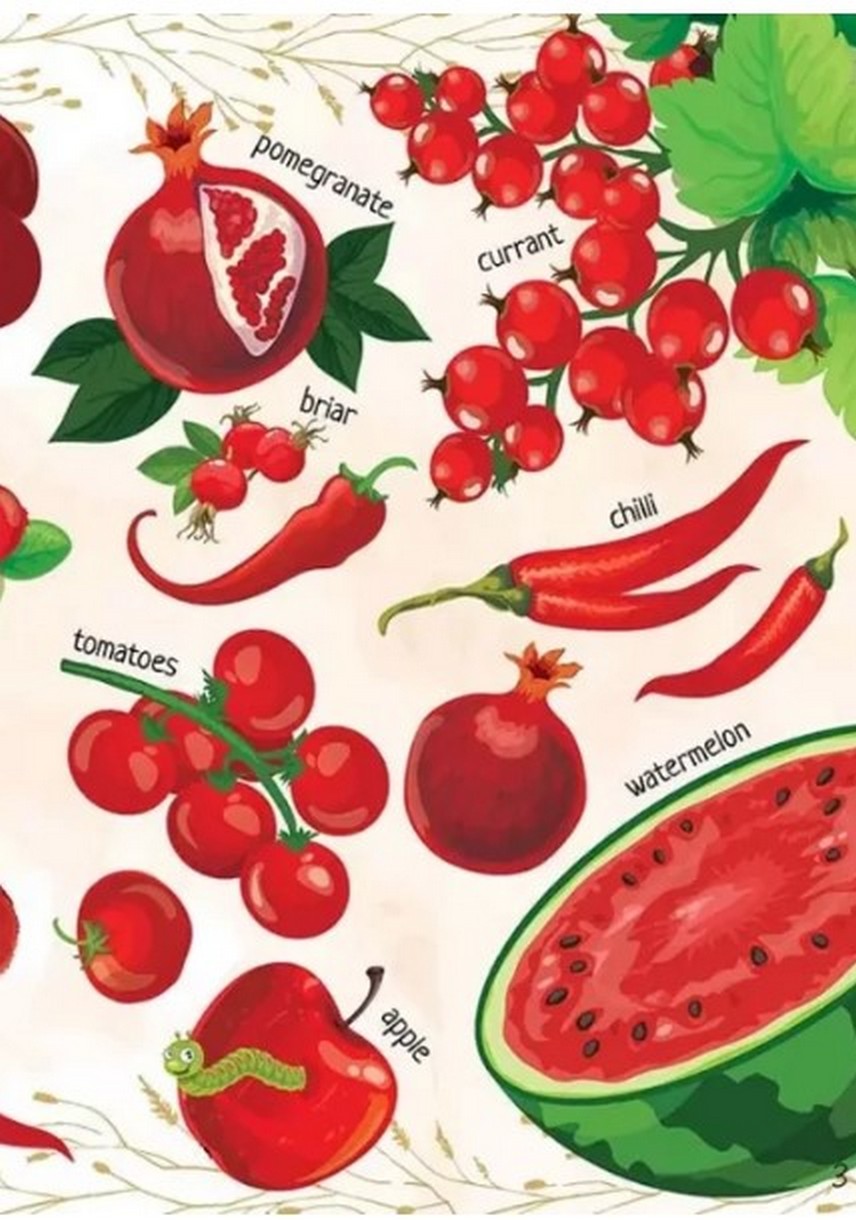[object Object] «Мої улюблені фрукти та овочі / My favorite vegetables and fruits» - фото №3 - мініатюра