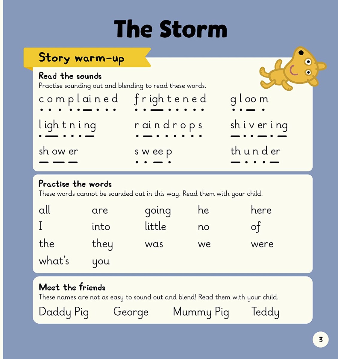 [object Object] «Learn with Peppa Phonics Level 3 Book 11. The Storm» - фото №3 - миниатюра