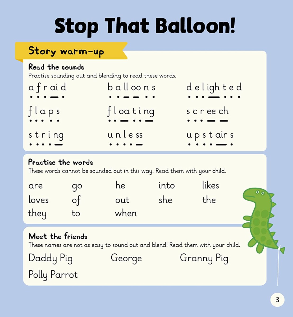 [object Object] «Learn with Peppa Phonics Level 3 Book 12. Stop That Balloon! » - фото №3 - миниатюра