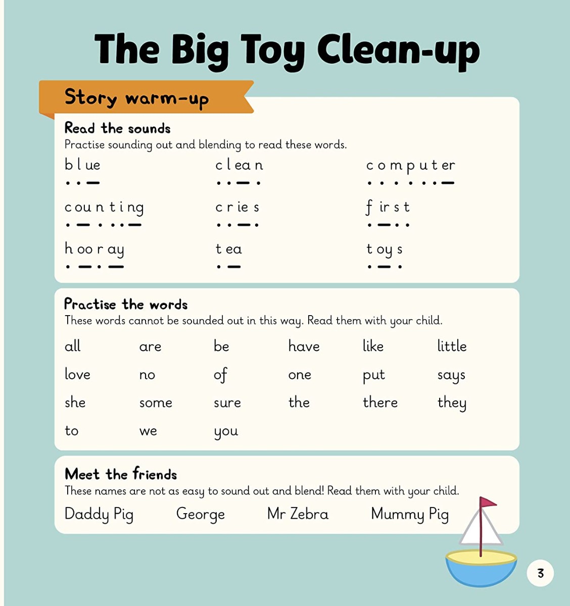[object Object] «Learn with Peppa Phonics Level 4 Book 1. The Big Toy Clean-up» - фото №3 - миниатюра