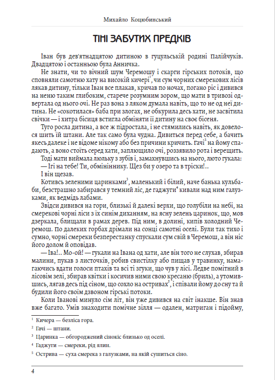 [object Object] «Вибрані твори. Тіні забутих предків. Fata Morgana», автор Михаил Коцюбинский - фото №3 - миниатюра