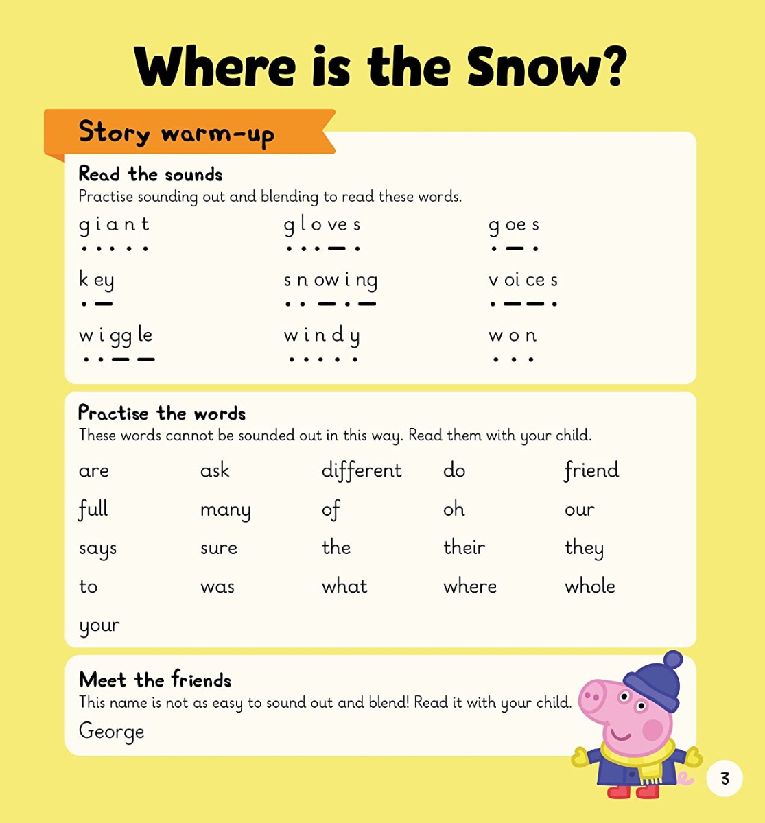 [object Object] «Learn with Peppa Phonics Level 4 Book 21. Where is the Snow?» - фото №3 - миниатюра