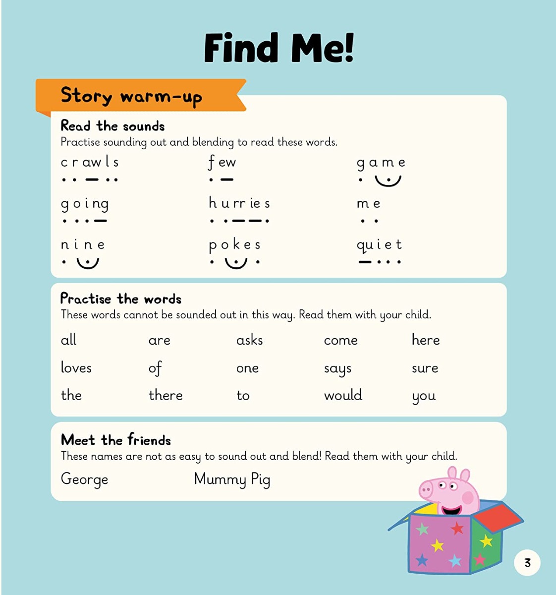 [object Object] «Learn with Peppa Phonics Level 4 Book 10. Find Me!» - фото №3 - миниатюра