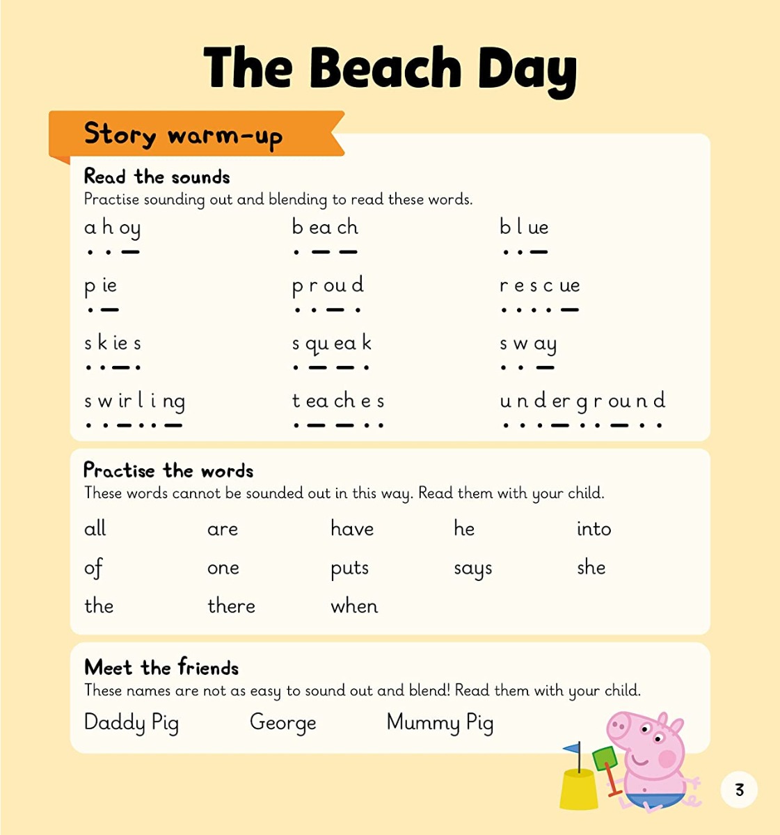 [object Object] «Learn with Peppa Phonics Level 4 Book 4. The Beach Day» - фото №3 - миниатюра