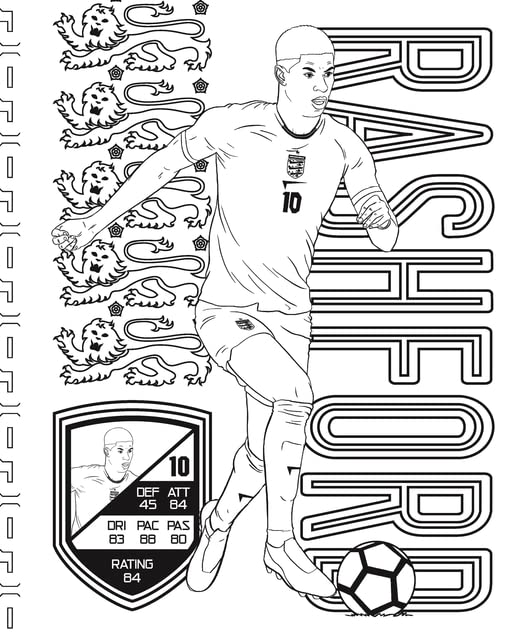 [object Object] «Ultimate Football Heroes Colouring Book» - фото №3 - миниатюра