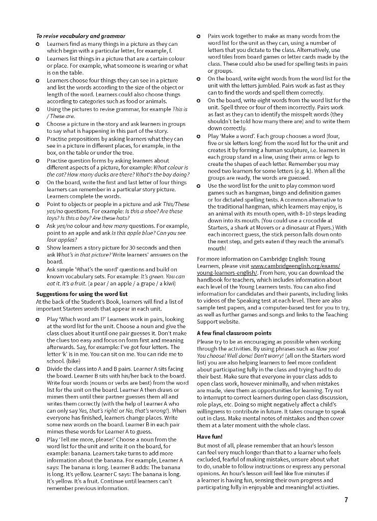 [object Object] «Storyfun for Starters Level 1 Teacher's Book with Audio», авторов Карен Саксби, Люси Фрино - фото №4 - миниатюра