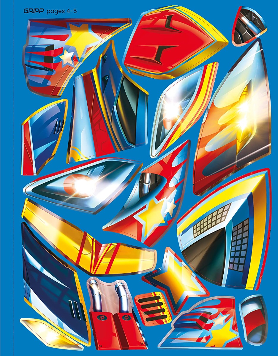 [object Object] «Build Your Own Supercars. Sticker Book», автор Саймон Тадхоуп - фото №3 - миниатюра
